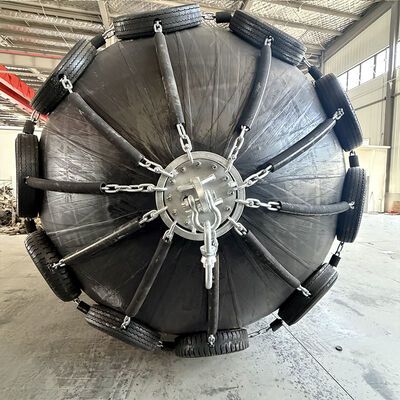 Yokohama Pneumatic Fender met hoge dichtheid natuurrubber voor superieure schokabsorptie Voldoen aan ISO17357-1:2014 standaard
