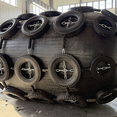 Yokohama rubber fender met hoge energie-absorptie Duurzaam slijtvast voor maritieme bescherming ISO17357-1:2014 Standard