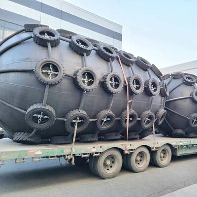 Pneumatische fender Yokohama Rubber fender met sterke luchtdichtheid Hoogdrukbestendig en flexibel ontwerp voor maritieme bescherming
