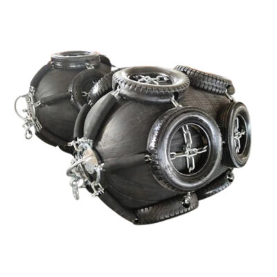 Maximale energie-absorptie opblaasbare rubberen fender met duurzame constructie voor betrouwbare maritieme oplossingen