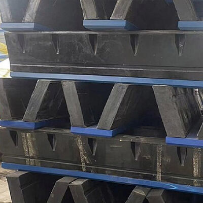 V-type fender Marine rubber fender met hoge slagweerstand lange levensduur en gemakkelijke installatie