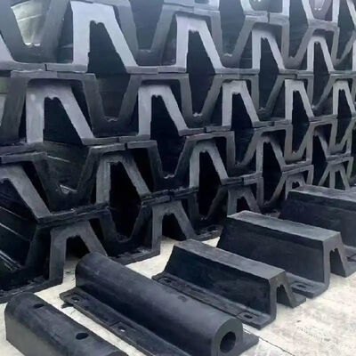 V-Type Fender Dock Fender Heavy Duty Bescherming Uitstekende Schokabsorptie Betrouwbare Prestaties