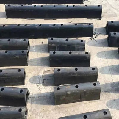 Anti-aging schokabsorberende rubberen D-type spatborden van maritieme kwaliteit voor bootaanleg